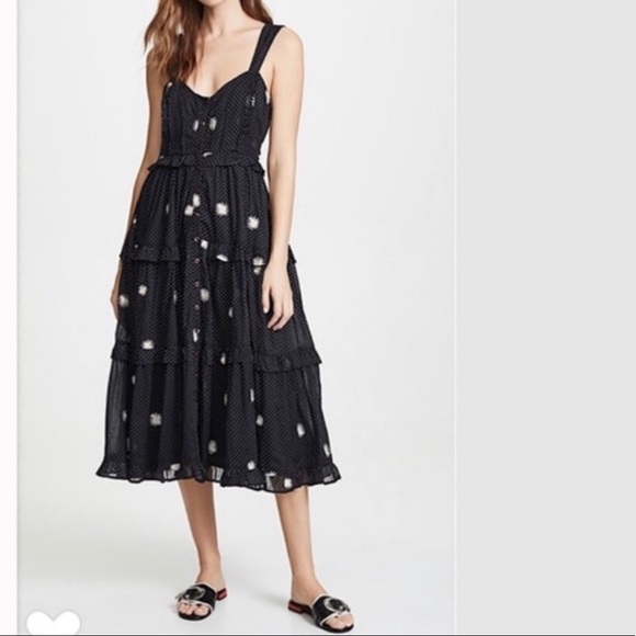 Free People Daisy Chain MIDI Dress - Picture 2 of 7